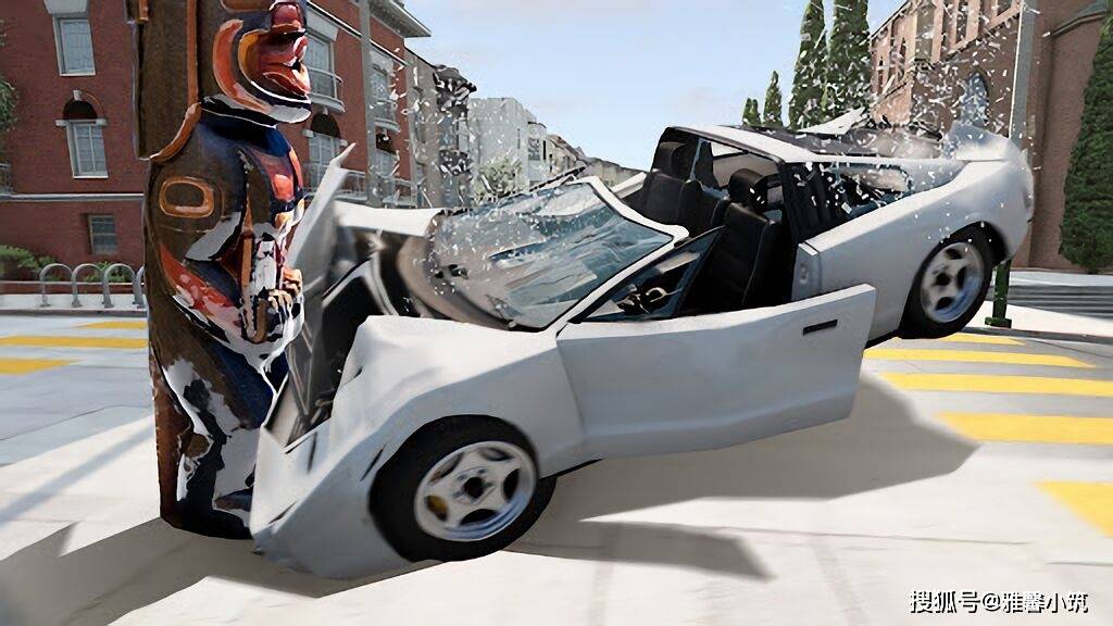 汽车碰撞模拟器苹果版下载:Zego碰撞竞速游戏《Mega Car Crash Simulator》制造超级车祸模拟器